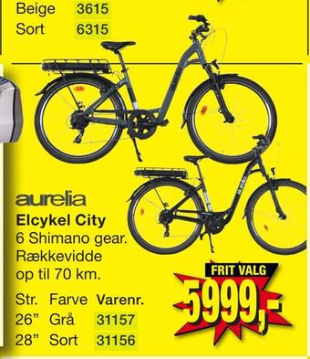 Harald Nyborg Elcykel city tilbud