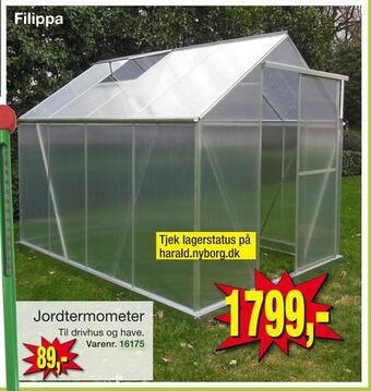 Harald Nyborg Drivhus tilbud