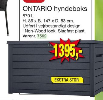 Harald Nyborg Ontario hyndeboks tilbud
