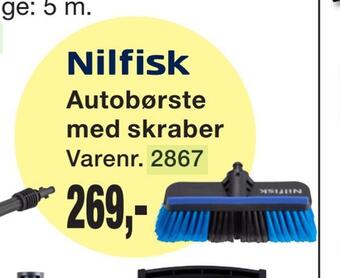 Harald Nyborg Autobørste med skraber tilbud