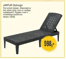 Harald Nyborg Jaipur solvogn tilbud