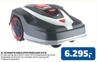 Davidsen Al-ko robotplæneklipper tilbud