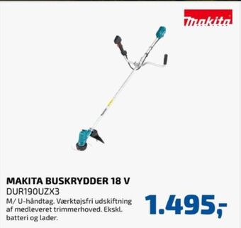 Davidsen Makita buskrydder tilbud