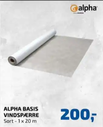 Davidsen Alpha vindspærre tilbud