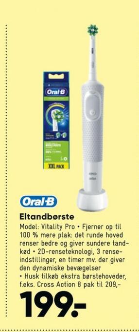 Bilka Braun oral-b eltandbørste tilbud