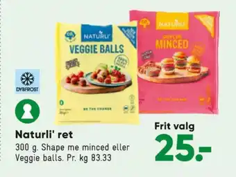 Bilka Naturli' falafel tilbud