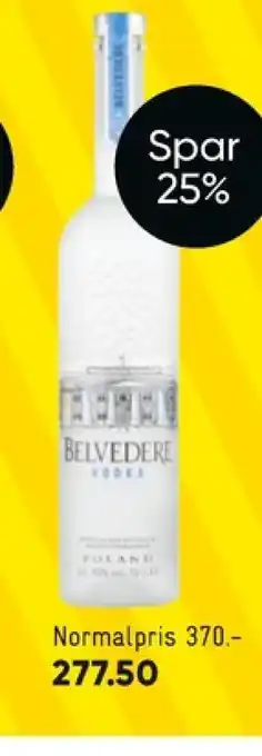 Belvedere vodka