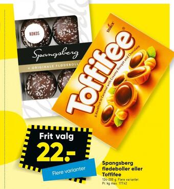 Bilka Spangsberg flødeboller kokos tilbud