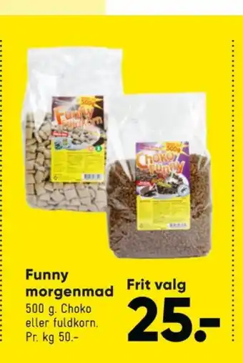 Choko funny morgenmadsprodukt