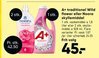 Bilka Noora skyllemiddel tilbud