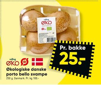 Bilka Salling øko svampe tilbud
