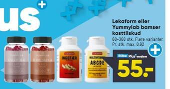 Bilka Lekaform vitaminer tilbud