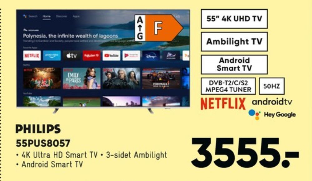 Philips tv tilbud hos Bilka