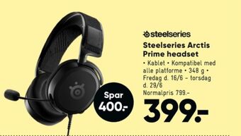 Bilka Steelseries headset tilbud