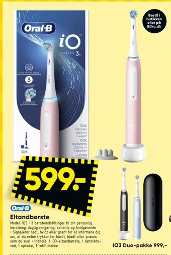 Bilka Braun oral-b eltandbørste tilbud