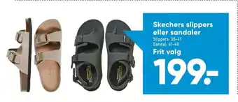 Bilka Skechers damesandaler tilbud