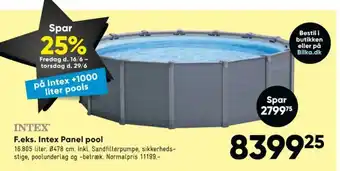 Intex pool