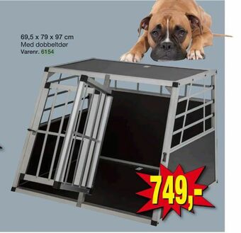 Harald Nyborg Hundebur til bil tilbud