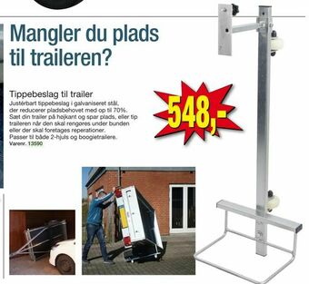 Tippebeslag til trailer