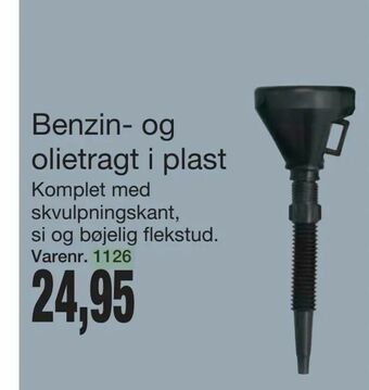 Harald Nyborg Benzin- og olietragt i plast tilbud