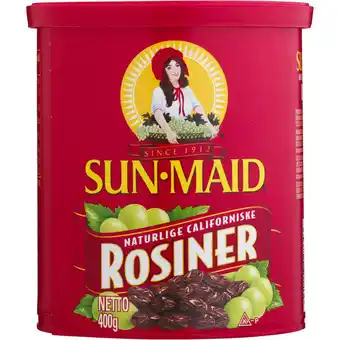 Motatos Sun maid rosiner 400g | lækre rosiner fra sun maid. hele 400g. tilbud