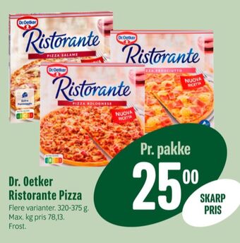 Min Købmand Ristorante pizza tilbud