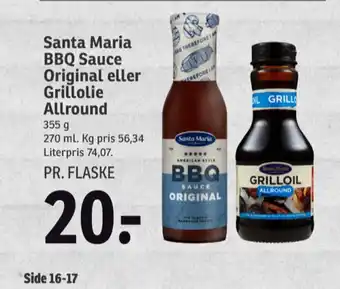 SPAR Santa maria sauce flydende tilbud