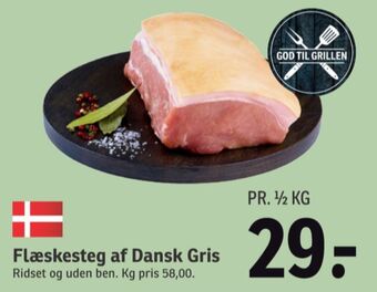 SPAR Ukendt flæskesteg tilbud