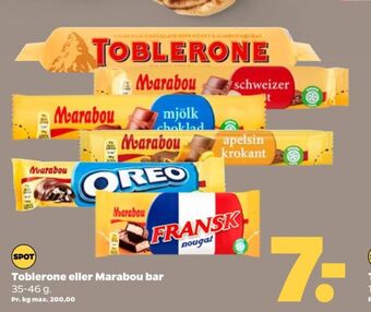 Netto Toblerone chokolade tilbud