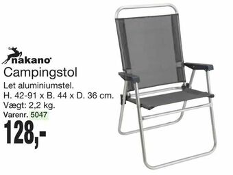 Harald Nyborg Campingstol tilbud
