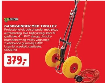 jem & fix GASBRÆNDER MED TROLLEY tilbud