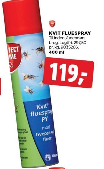 jem & fix KVIT FLUESPRAY tilbud