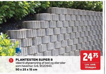 jem & fix PLANTESTEN SUPER 8 tilbud