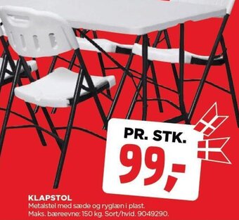 jem & fix KLAPSTOL tilbud