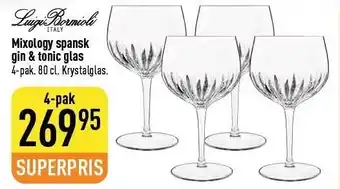Imerco Mixology spansk gin & tonic glas 4-pak tilbud