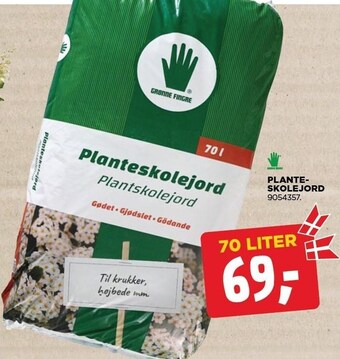 jem & fix Planteskolejord 70 liter tilbud