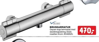 jem & fix Geyser brusearmatur tilbud