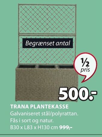 JYSK TRANA PLANTEKASSE tilbud