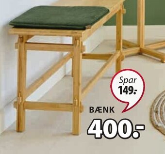 JYSK FELSTED BÆNK tilbud