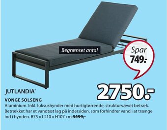 JYSK VONGE SOLSENG tilbud
