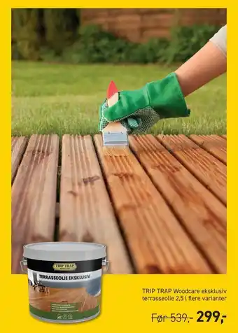 Johannes Fog Trip trap woodcare eksklusiv tilbud