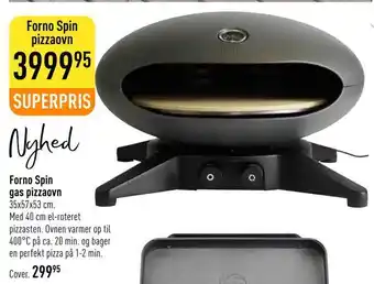 Imerco Forno spin gas pizzaovn tilbud