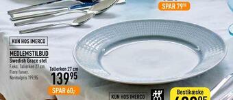 Imerco Swedish grace stel tilbud