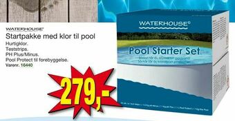 Harald Nyborg Startpakke med klor til pool tilbud