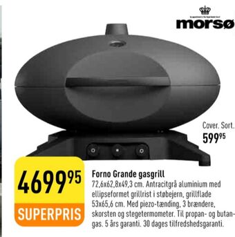 Imerco Morsø gasgrill tilbud