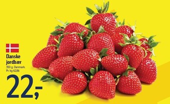 Føtex Danske jordbær tilbud
