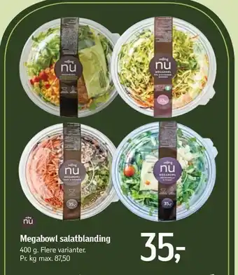 Føtex Megabowl salatblanding tilbud