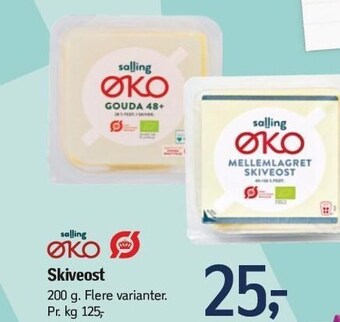 Føtex Skiveost tilbud