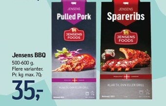Føtex Jensens bbq tilbud