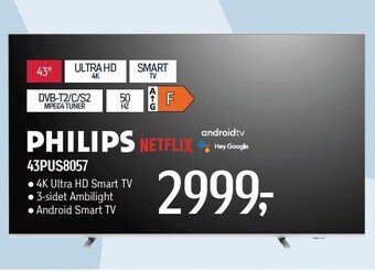 Føtex Philips smart tv tilbud